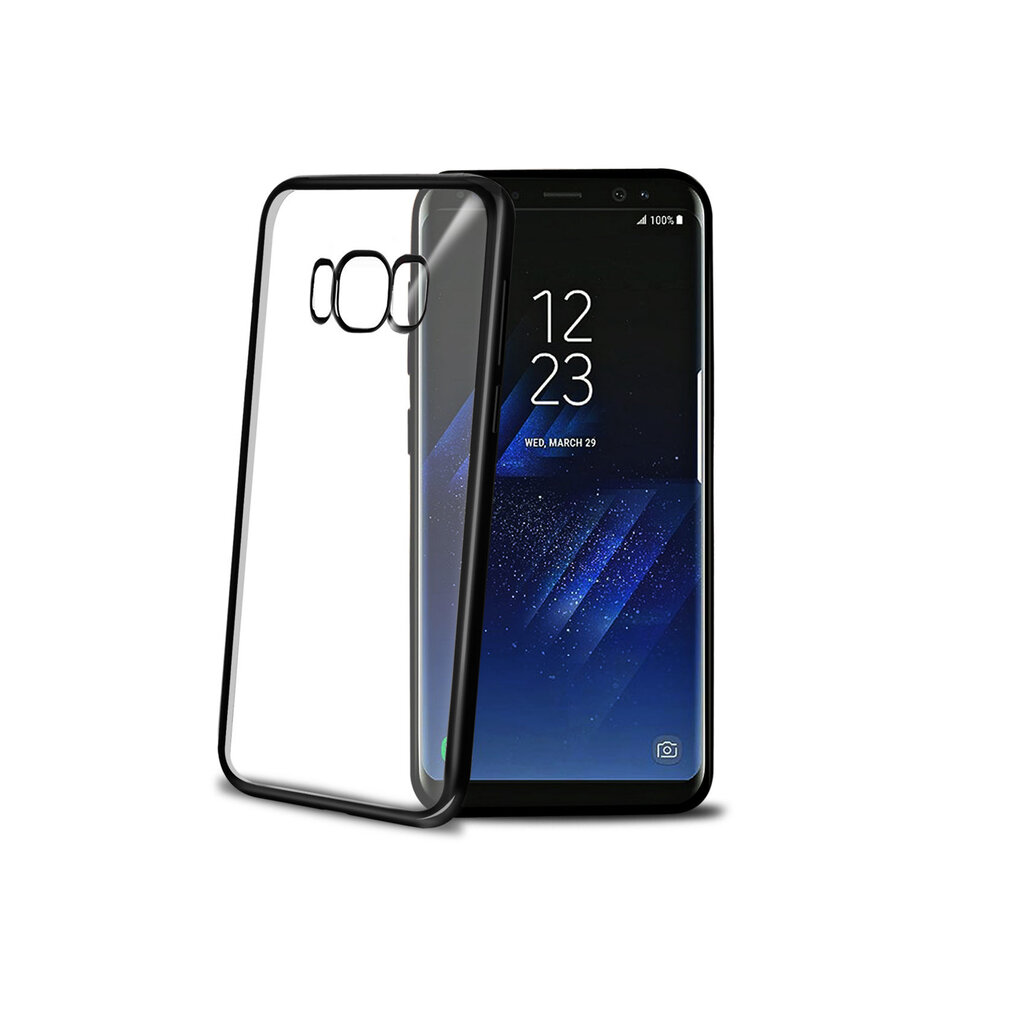 Samsung Galaxy S8 cover LASER by Celly Black hind ja info | Telefoni kaaned, ümbrised | kaup24.ee