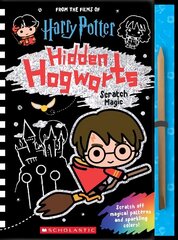 Hidden Hogwarts: Scratch Magic hind ja info | Väikelaste raamatud | kaup24.ee