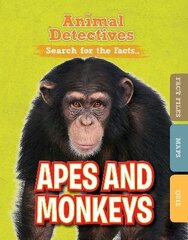 Apes and Monkeys цена и информация | Книги для подростков и молодежи | kaup24.ee