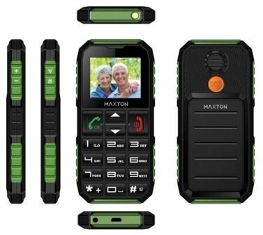 Mobiiltelefon Maxcom Maxton M60, roheline цена и информация | Telefonid | kaup24.ee