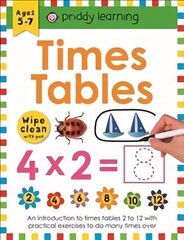 Times Tables: Wipe Clean Workbooks hind ja info | Väikelaste raamatud | kaup24.ee