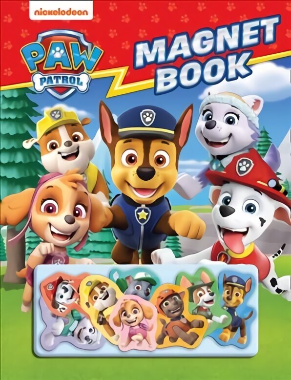 Paw Patrol Magnet Book hind ja info | Väikelaste raamatud | kaup24.ee