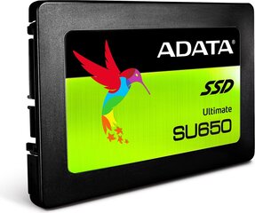 Adata Ultimate SU650 120GB SATA3 (ASU650SS-120GT-C) цена и информация | Внутренние жёсткие диски (HDD, SSD, Hybrid) | kaup24.ee