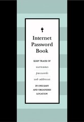 Internet Password Book: Keep Track of Usernames, Passwords, and Web Addresses in One Easy and Organized Location, Volume 9 hind ja info | Majandusalased raamatud | kaup24.ee