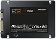 Sisemine kõvaketas Samsung 860 Evo Sata III 2.5" SSD 250GB hind ja info | Sisemised kõvakettad (HDD, SSD, Hybrid) | kaup24.ee