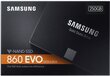 Sisemine kõvaketas Samsung 860 Evo Sata III 2.5" SSD 250GB hind ja info | Sisemised kõvakettad (HDD, SSD, Hybrid) | kaup24.ee