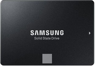Samsung 860 EVO 250Гб SATA3 (MZ-76E250B/EU) цена и информация | Внутренние жёсткие диски (HDD, SSD, Hybrid) | kaup24.ee