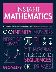 Instant Mathematics: Key Thinkers, Theories, Discoveries and Concepts Explained on a Single Page hind ja info | Majandusalased raamatud | kaup24.ee