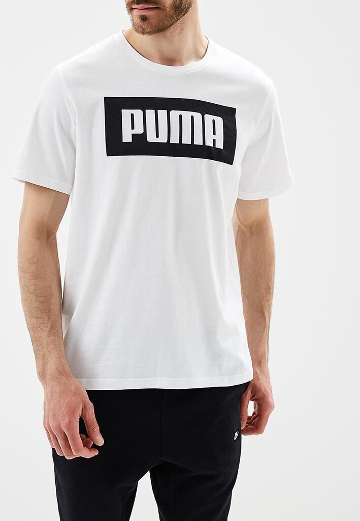 Meeste pluus Puma Rebel Basic, valge hind ja info | Meeste T-särgid | kaup24.ee