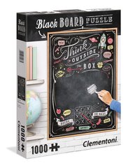 Пазл Black Board «Think Outside The Box» Clementoni, 1000 деталей цена и информация | Пазлы | kaup24.ee