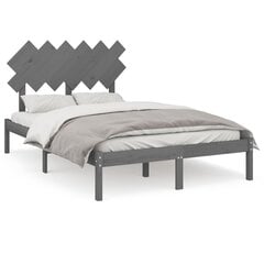 Каркас для кровати, 120x200см, серый цена и информация | Кровати | kaup24.ee