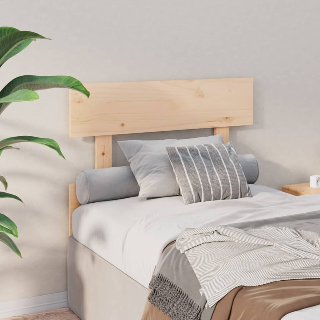 vidaXL voodipeats, 78,5 x 3 x 81 cm, männipuit hind ja info | Voodid | kaup24.ee