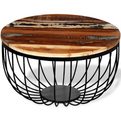 Кофейный столик из переработанной древесины цена и информация | Журнальные столики | kaup24.ee