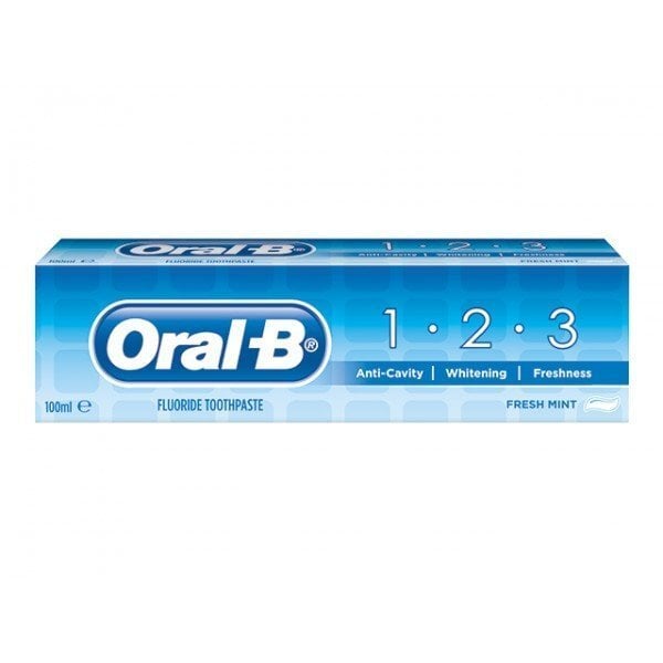 Hambapasta Oral-B 123 Fresh Mint 100 ml цена и информация | Suuhügieen | kaup24.ee