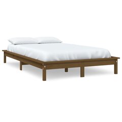 Каркас кровати, 200x200 см, коричневый цена и информация | Кровати | kaup24.ee