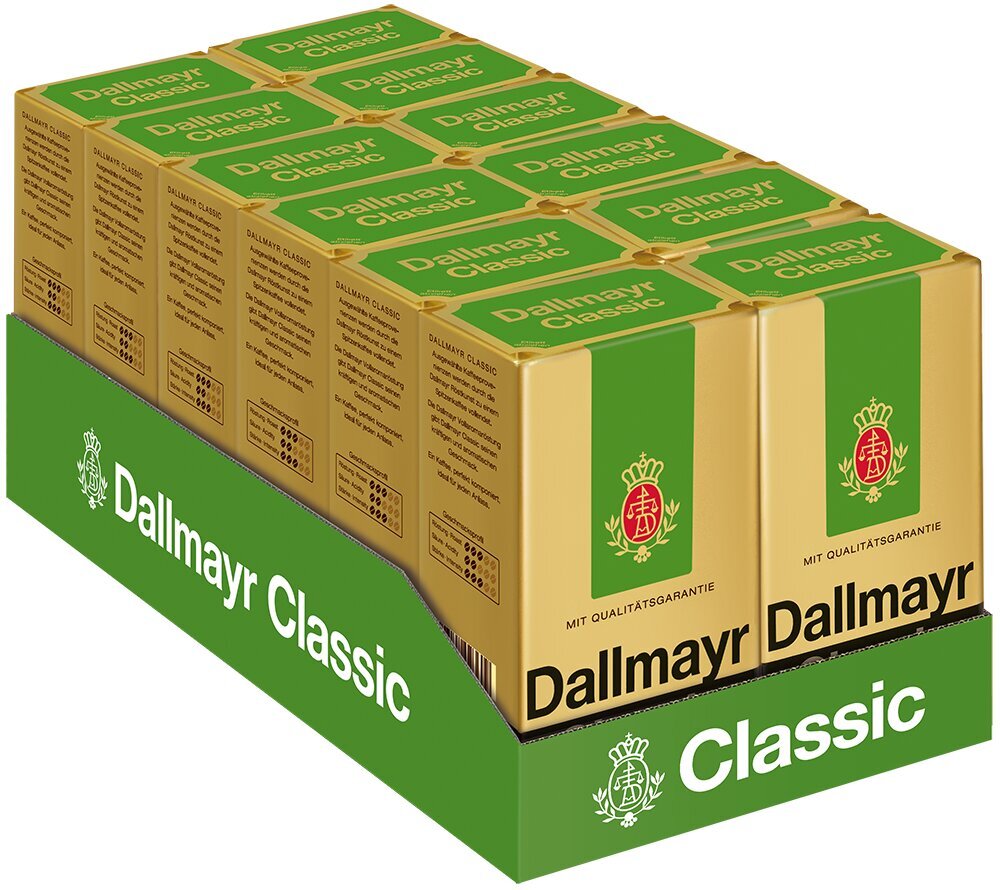 Dallmayr Classic 500g hind ja info | Kohv, kakao | kaup24.ee