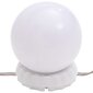 vidaXL tualettlaud kõrgläikega valge LEDiga 60x40x140 cm hind ja info | Tualettlauad | kaup24.ee