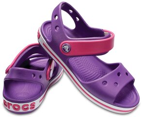 Tüdrukute sandaalid Crocs™ Amethyst / Paradise Pink hind ja info | Laste sandaalid | kaup24.ee