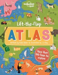 Lonely Planet Kids Lift-the-Flap Atlas hind ja info | Noortekirjandus | kaup24.ee