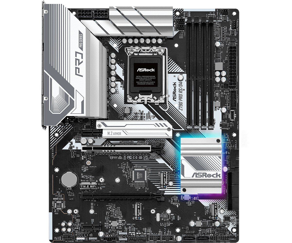 ASRock Z790 Pro RS/D4, ATX, LGA 1700, DDR4 hind ja info | Emaplaadid | kaup24.ee