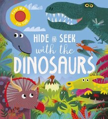 Hide and Seek With the Dinosaurs hind ja info | Väikelaste raamatud | kaup24.ee