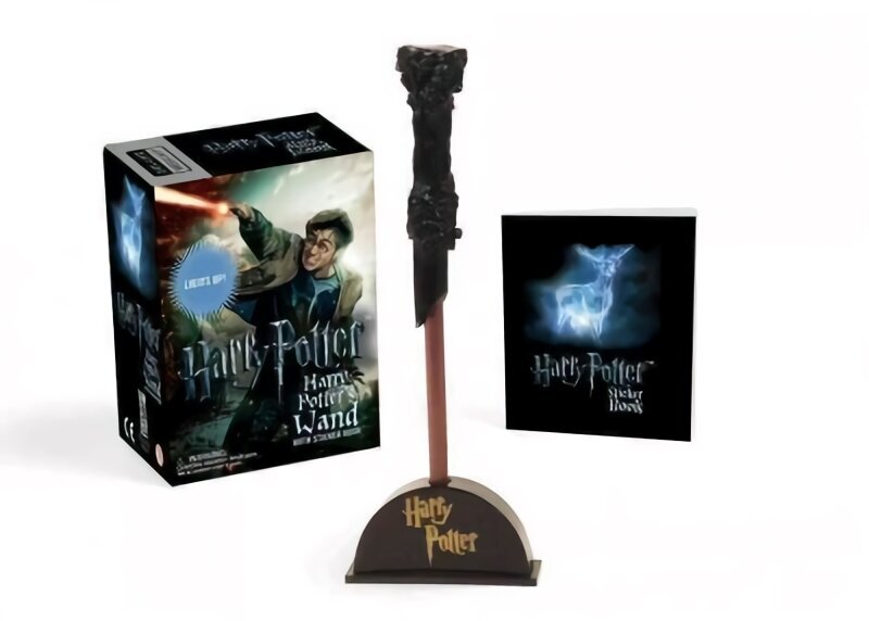 Harry Potter Wizard's Wand with Sticker Book: Lights Up! 2nd edition цена и информация | Fantaasia, müstika | kaup24.ee