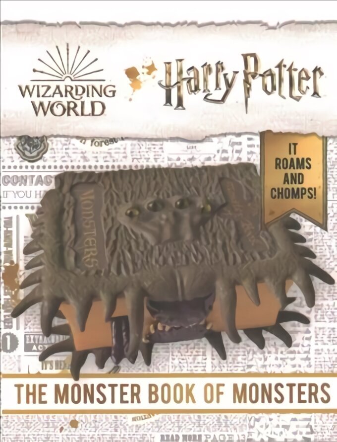 Harry Potter: The Monster Book of Monsters: It Roams and Chomps! hind ja info | Väikelaste raamatud | kaup24.ee