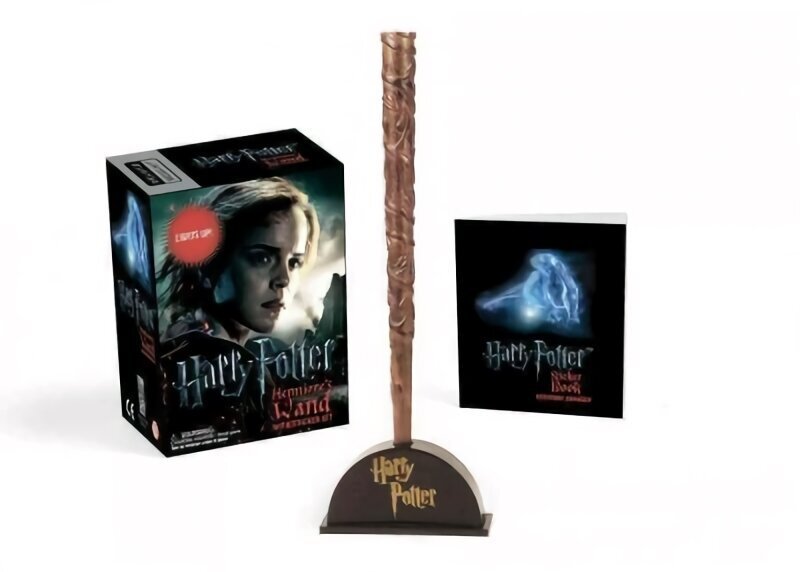 Harry Potter Hermione's Wand with Sticker Kit: Lights Up! hind ja info | Fantaasia, müstika | kaup24.ee
