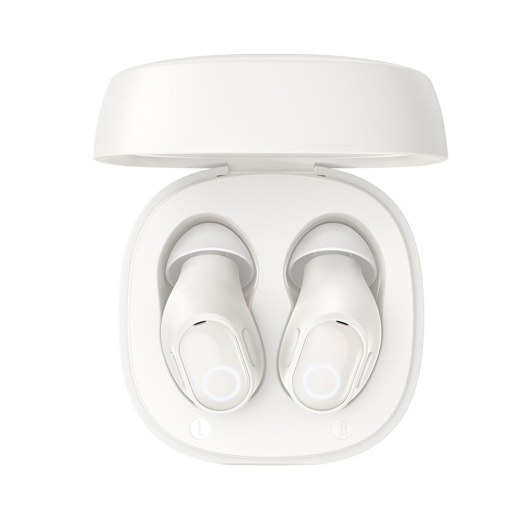 Baseus Bowie WM02 TWS Bluetooth 5.3 wireless headphones white (NGTW180002) hind ja info | Kõrvaklapid | kaup24.ee