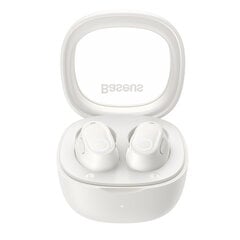 Baseus Bowie WM02 TWS Bluetooth 5.3 wireless headphones white (NGTW180002) цена и информация | Наушники | kaup24.ee