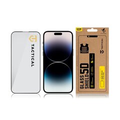 Tactical Glass Shield 5D for Apple iPhone 14 Pro Max Black цена и информация | Защитные пленки для телефонов | kaup24.ee