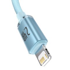 Baseus Crystal Shine USB - Lightning, 1.2 м, 2.4 A цена и информация | Borofone 43757-uniw | kaup24.ee