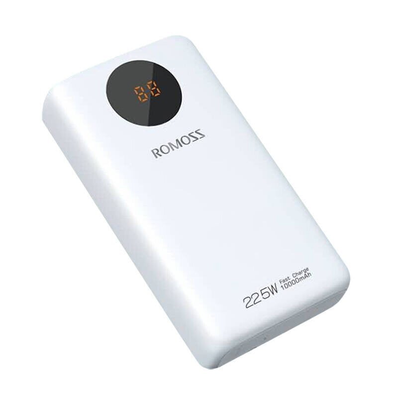 Powerbank Romoss SW10PF 10000mAh, 22.5W (white) hind ja info | Akupangad | kaup24.ee