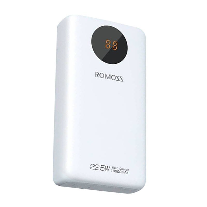 Powerbank Romoss SW10PF 10000mAh, 22.5W (white) hind ja info | Akupangad | kaup24.ee