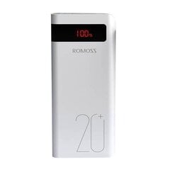 Romoss Sense 6PS+ Powerbank 20000mAh (white) цена и информация | Зарядные устройства Power bank | kaup24.ee