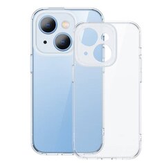 Baseus Illusion Transparent Case, lens frames, tempered glass set for iPhone 14 + cleaning kit цена и информация | Чехлы для телефонов | kaup24.ee