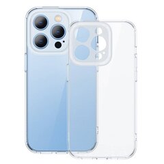 Baseus Illusion Transparent Case, lens frames, tempered glass set for iPhone 14 Pro + cleaning kit hind ja info | Telefoni kaaned, ümbrised | kaup24.ee