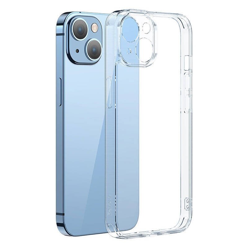 Baseus SuperCeramic Transparent Glass Case and Tempered Glass set for iPhone 14 Plus hind ja info | Telefoni kaaned, ümbrised | kaup24.ee