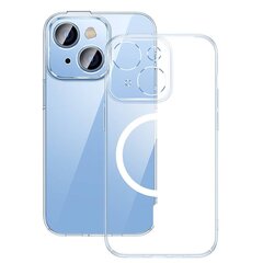 Baseus Crystal Transparent Magnetic Case and Tempered Glass set for iPhone 14 Plus hind ja info | Telefoni kaaned, ümbrised | kaup24.ee