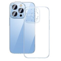 Baseus Crystal Transparent Case and Tempered Glass set for iPhone 14 Pro Max hind ja info | Telefoni kaaned, ümbrised | kaup24.ee