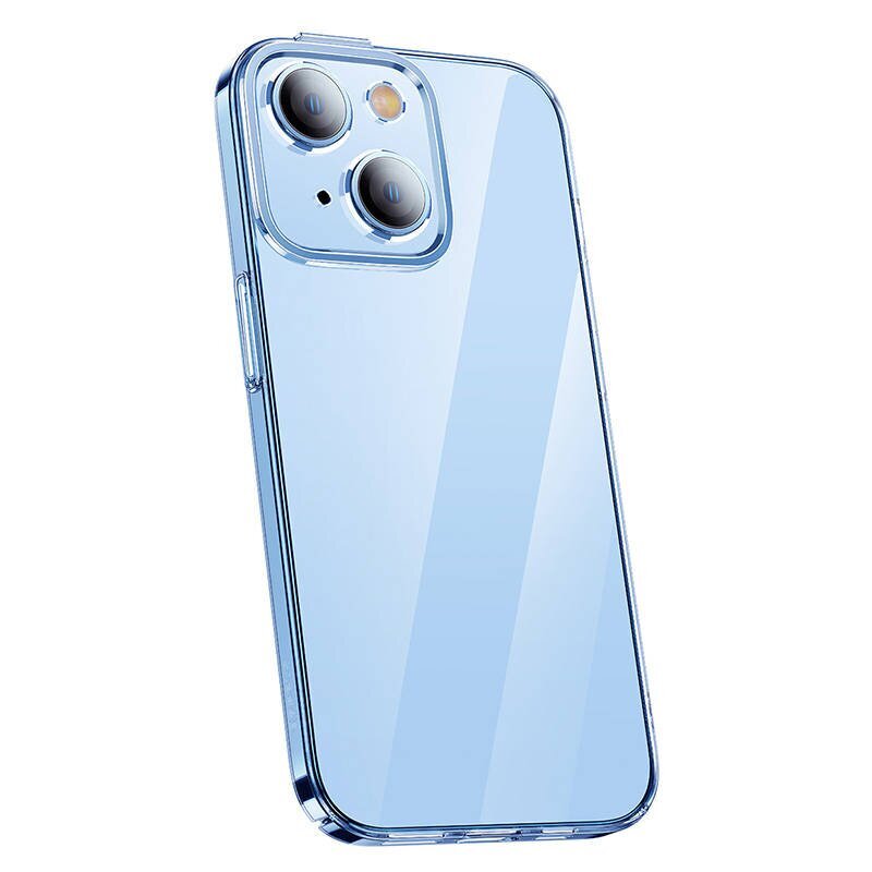 Baseus Crystal Transparent Case and Tempered Glass set for iPhone 14 Plus цена и информация | Telefoni kaaned, ümbrised | kaup24.ee