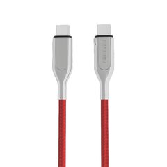 Forever Core Ultra Fast PD cable USB - USB-C 1,5 м red 60Вт цена и информация | Кабели для телефонов | kaup24.ee