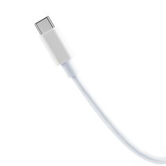 Maxlife MXUC-05 cable USB-C - USB-C 1,0 м 60 Вт white цена и информация | Кабели для телефонов | kaup24.ee