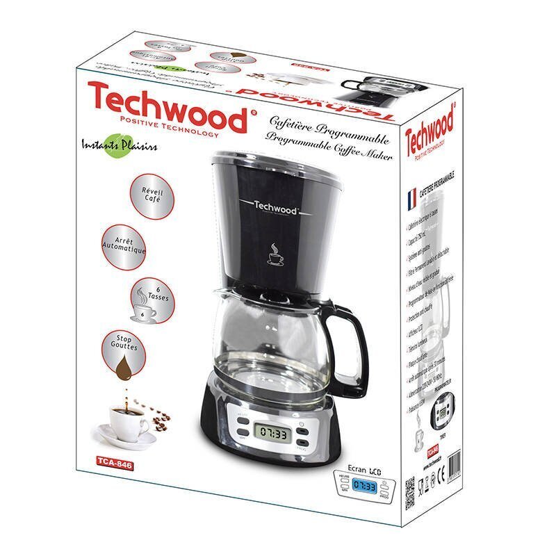 Techwood TCA-846 цена и информация | Kohvimasinad | kaup24.ee