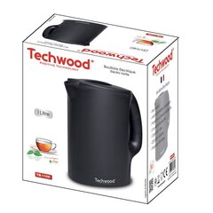 Techwood electric kettle TB-1106 (black) цена и информация | Электрочайники | kaup24.ee