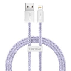 USB cable for Lightning Baseus Dynamic 2 Series, 2.4A, 1m (purple) цена и информация | Кабели для телефонов | kaup24.ee