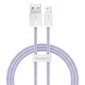 USB cable for Lightning Baseus Dynamic 2 Series, 2.4A, 1m (purple) цена и информация | Mobiiltelefonide kaablid | kaup24.ee