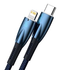 USB-C cable for Lightning Baseus Glimmer Series, 20W, 2m (Blue) hind ja info | Mobiiltelefonide kaablid | kaup24.ee