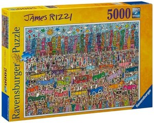 Пазл Ravensburger James Rizzi, 5000 д цена и информация | Пазлы | kaup24.ee