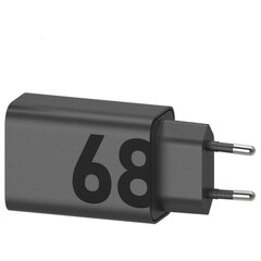 Motorola TurboPower 68W Wall Charger 6.5A + USB-C Cable цена и информация | Зарядные устройства для телефонов | kaup24.ee